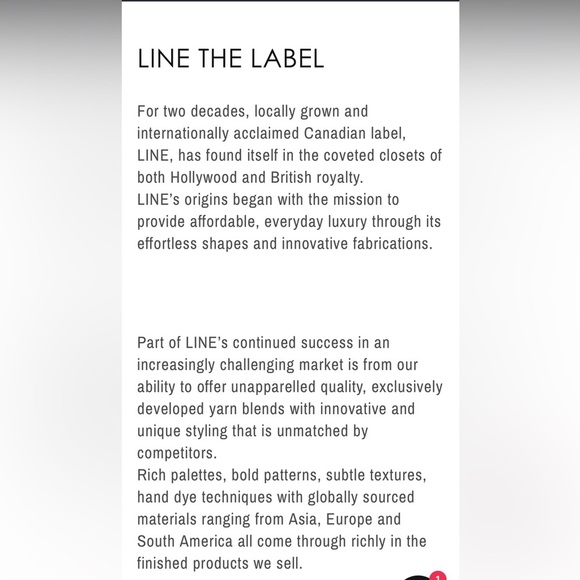 LINE V Neck sweater - M - Picture 5 of 5